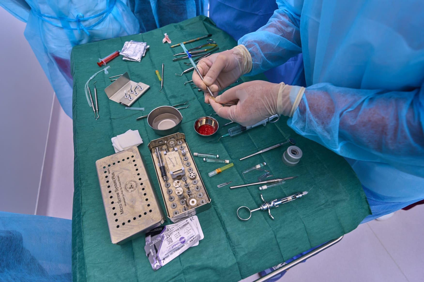 Instrumentar chirurgical pentru implant și augmentare osoasă — Dent SmartElit